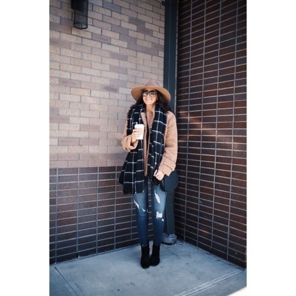 🌟  FREE PEOPLE SO SOFT COZY TEDDY PEACOAT NWT 🌟 - Picture 4 of 14